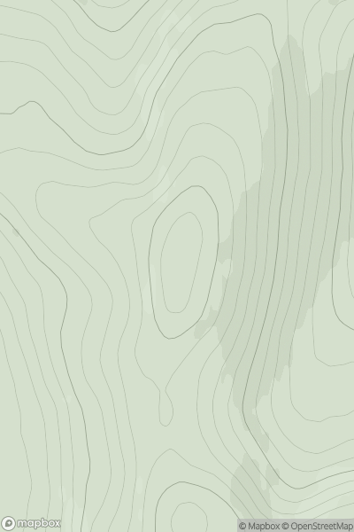 Thumbnail image for Mid Hill [Orkney Islands] [HY335087] showing contour plot for surrounding peak